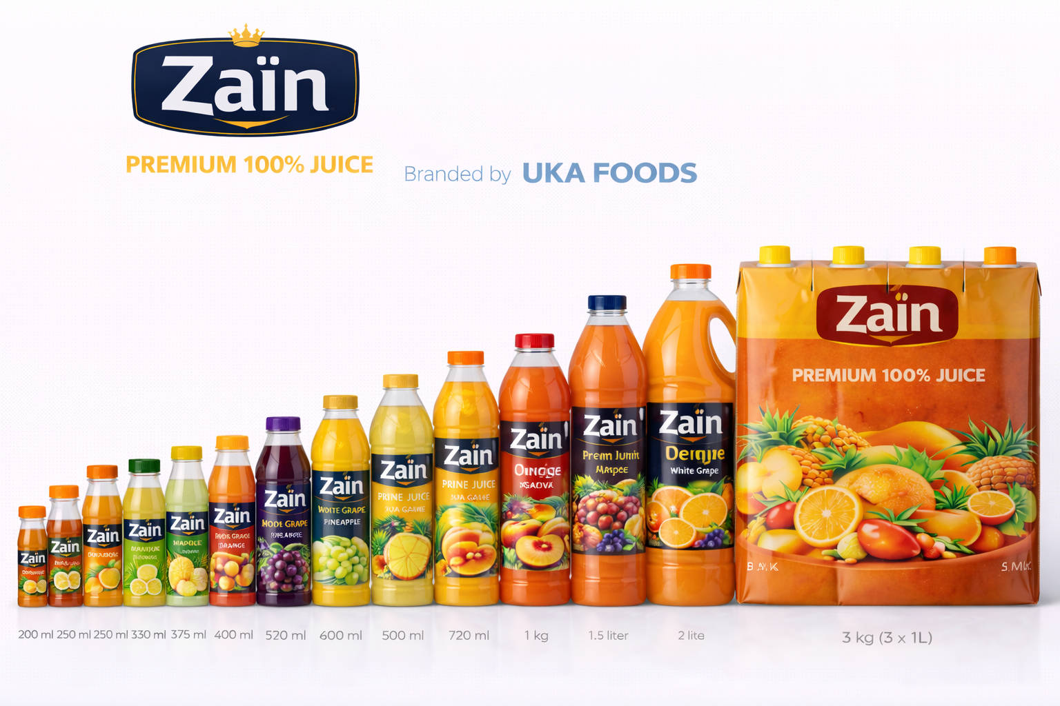 Premium 100% Juice